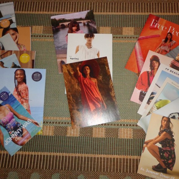 Other - Lot of 2023 Johnny Was, Free People & Anthropologie Catalogues